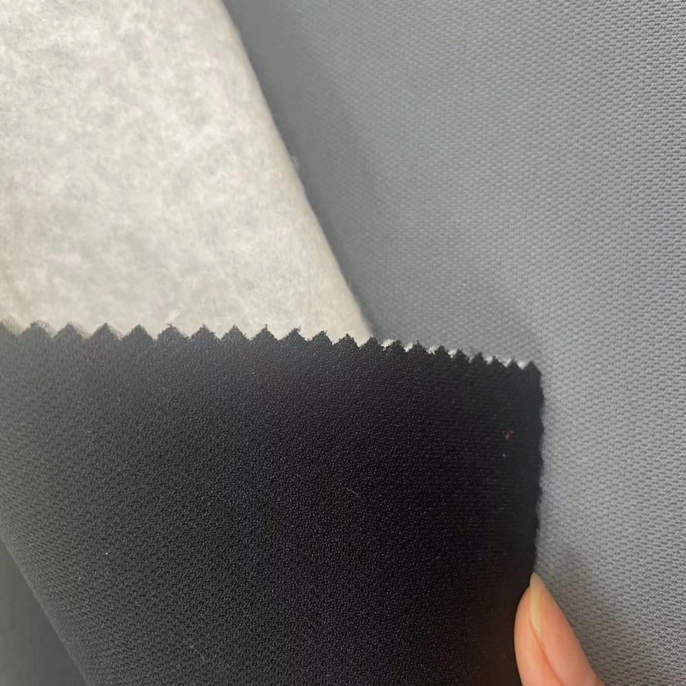 Mesh Sponge Knit Bonding Composite Automotive Car Decoration Fabric