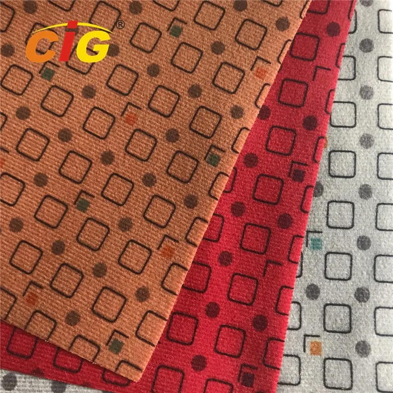 Good Quality Polyeste Upholstery Car Seat Fabric for Printing