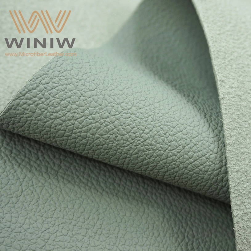 Embossed Eco Microfiber PU Synthetic Leather Fabric for Car Seat Cover