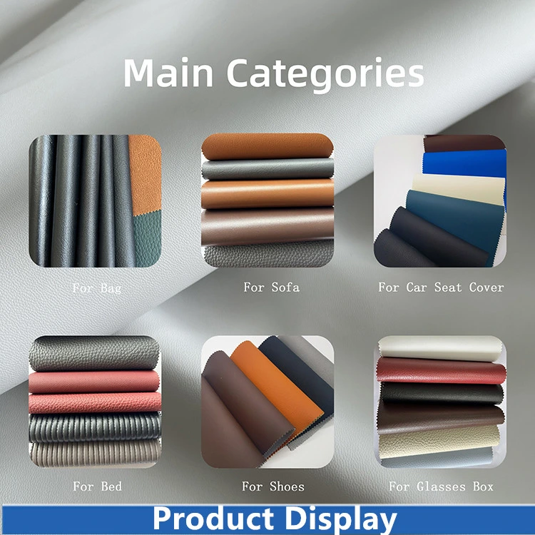 PVC Leather for Sofa Artificial Leather for Car Seat
