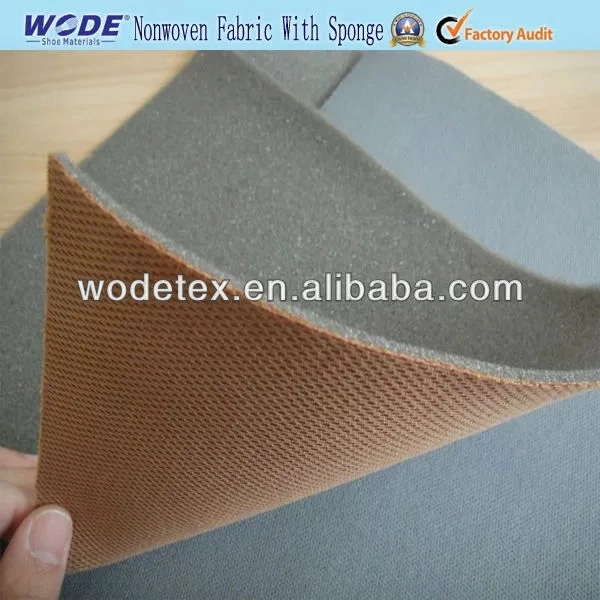 Nonwoven Fabric with Sponge Fbaric Laminated with Foam
