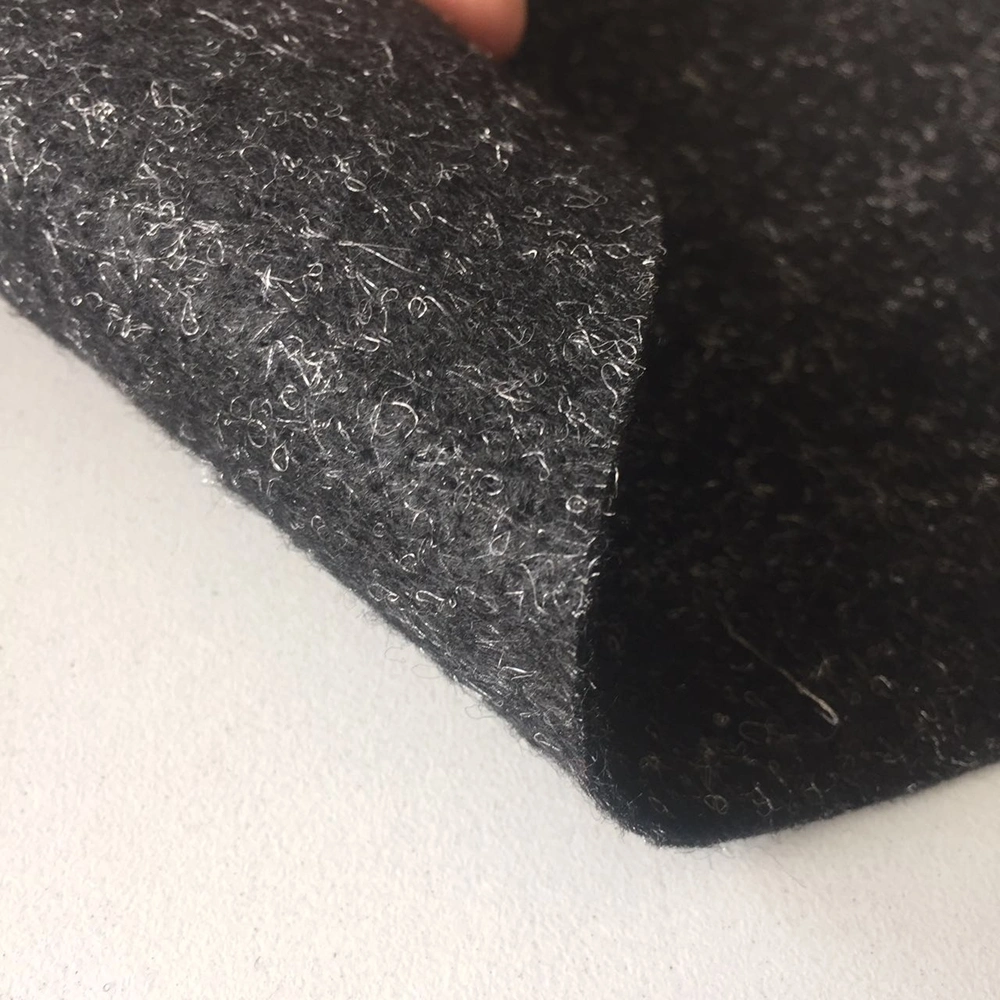 Automotive Carpet Fabric Charcoal Polyester Speaker Box Carpet Fabric